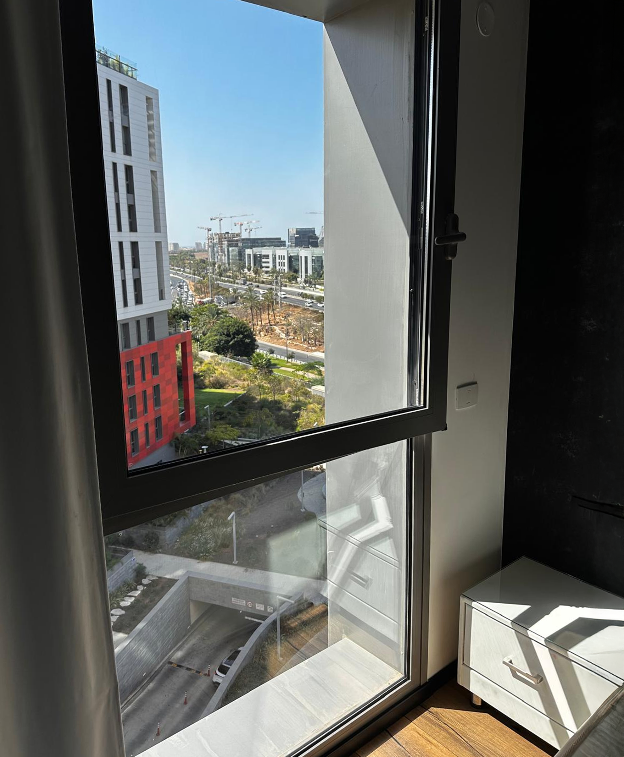 ניקוי חלונות - תמונה אחרי ניקוי